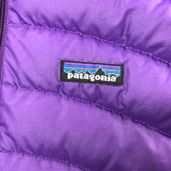 Patagonia Goose Down Quilted Puffer Vest Women L - Picture 2 of 8